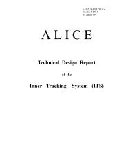 Technical Design Report Inner Tracking System (ITS) - Alice - CERN