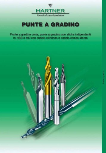 PUNTE A GRADINO - Sicutool