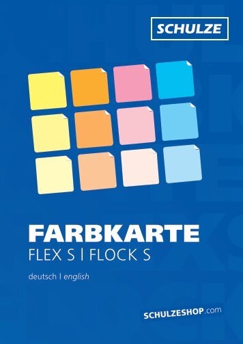 Farbkarte Flex S | Flock S
