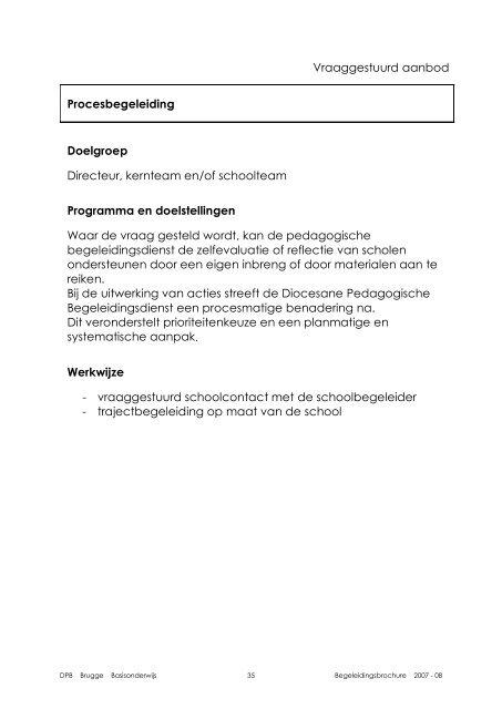 diocesane pedagogische begeleidingsdienst - DPB Brugge