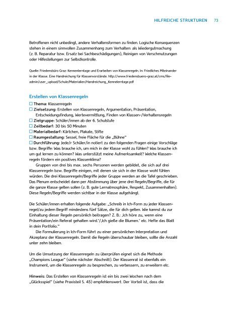 Vereinbarungskultur an Schulen - Bundesministerium fÃ¼r Unterricht ...