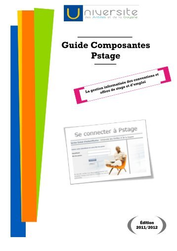 Guide Composantes Pstage - UniversitÃ© des Antilles et de la Guyane