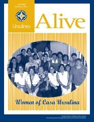 Women of Casa Ursulina - Ursuline Sisters of Mount Saint Joseph
