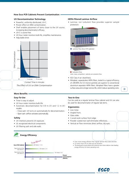 Polymerase Chain Reaction Cabinets