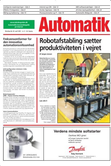 Robotafstabling sætter produktiviteten i vejret - Teknik og Viden