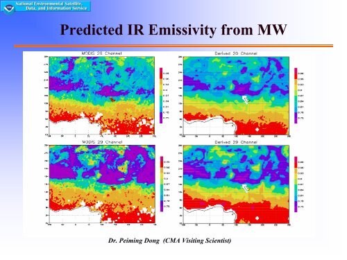 Surface Emissivity Modeling - University of WisconsinâMadison