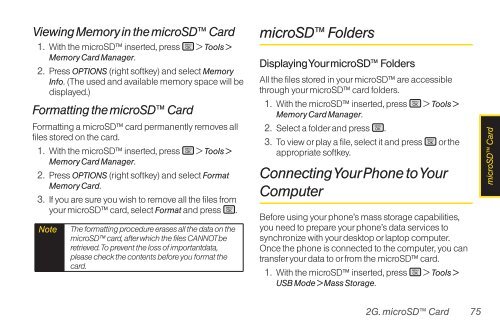 LG Rumor 2 Manual - Cell Phones Etc.