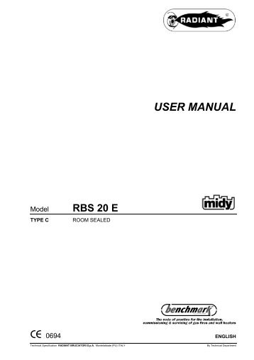 RBS 20E Midy User - Portsdean Technical