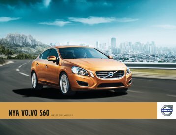 nya Volvo S60 GÃLLER FRÃN MARS 2010