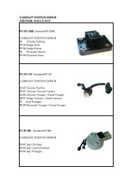 CRANKSHAFT POSITION SENSOR - Wellauto.com