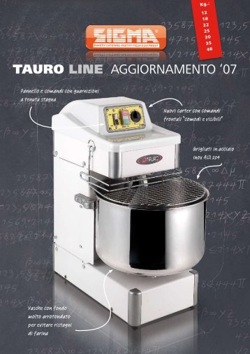 TAURO LINE AGGIORNAMENTO '07 - NOVA PAN