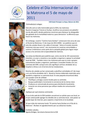 IDM ESP - International Confederation of Midwives