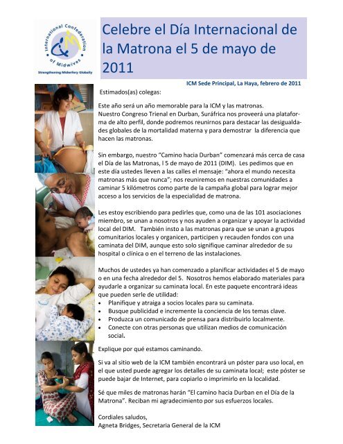 IDM ESP - International Confederation of Midwives