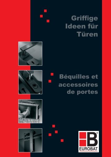 Eurobat Katalog "Griffige Ideen fÃ¼r TÃ¼ren" v11/2008