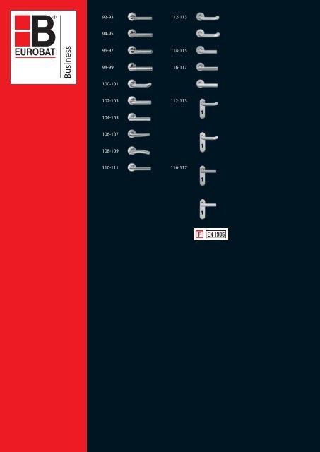 Eurobat Katalog "Griffige Ideen fÃ¼r TÃ¼ren" v11/2008