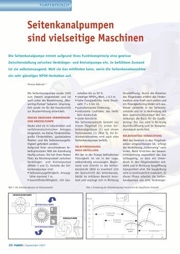 PumpeDE: Seitenkanalpumpen sind vielseitige Maschinen - SERO ...