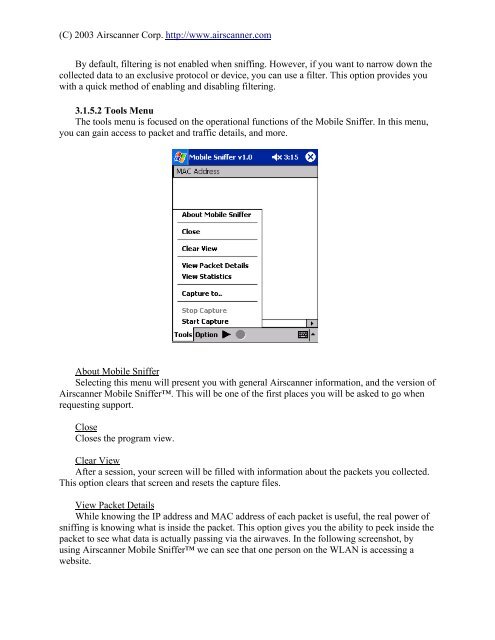 Airscanner Mobile Sniffer - MikesHardware.com