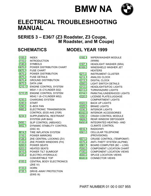 2000 Electrical Troubleshooting Manual - Wedophones.com ...