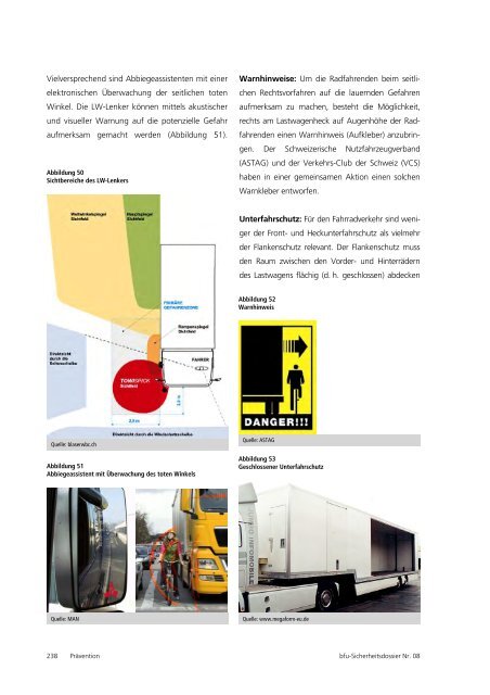 Fahrradverkehr - Fonds für Verkehrssicherheit FVS