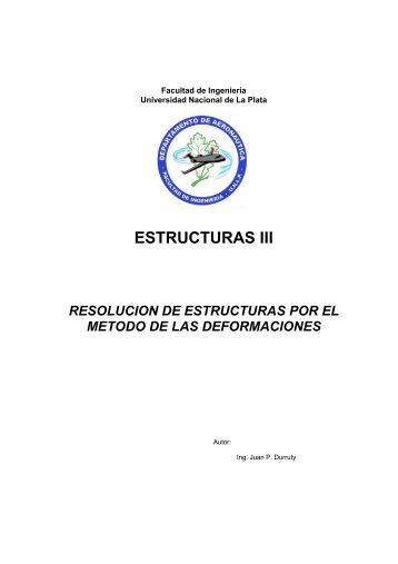 Método de las Deformaciones - Universidad Nacional de La Plata