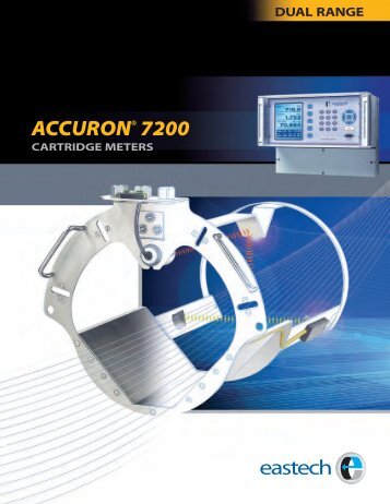 eastech ACCURONÂ® 7200 - Eastech Flow Controls