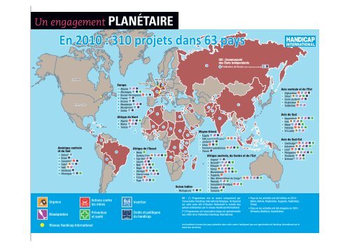 Lire le dossier de presse - Handicap International