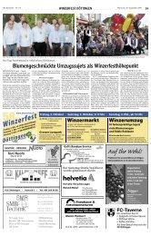 Berichte - Winzerfest DÃ¶ttingen