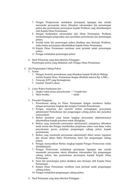 Contoh Surat Izin Penebangan Pohon - Download Kumpulan Gambar