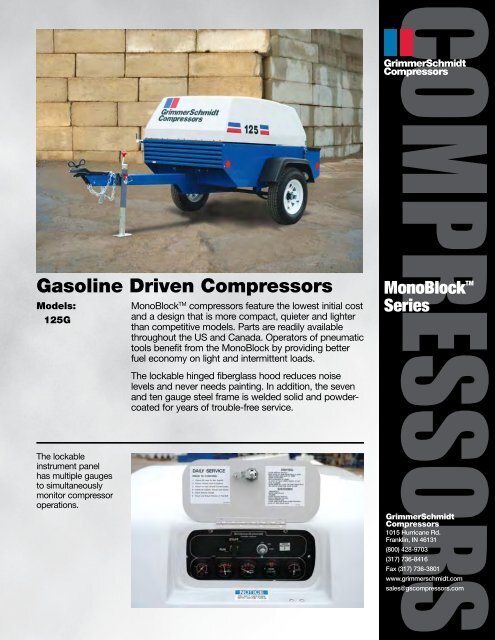 Grimmer schmidt air compressor deals
