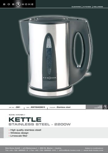 KETTLE - BOB HOME