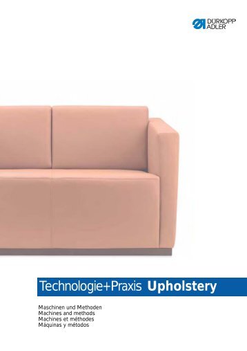 Technologie+Praxis Segment Upholstery - Durkopp Adler AG