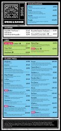 Download a takeaway menu - Pizza Express