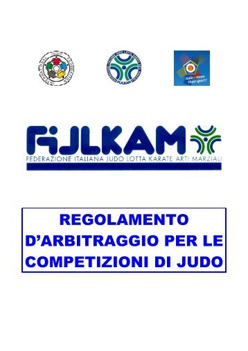 regolamento d'arbitraggio per le competizioni di judo - Fijlkam