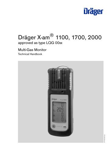 Dräger X-am 1100, 1700, 2000 - ancb.it