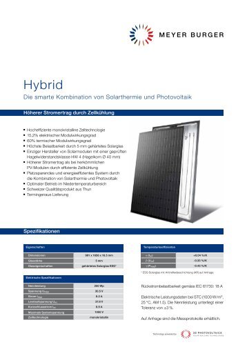 FS Hybrid de (.pdf, 379.8Kb) - Meyer Burger PV Systems