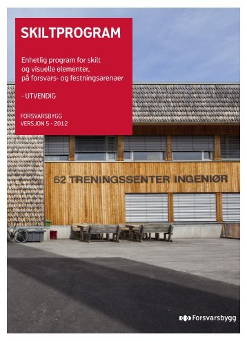 SKILTPROGRAM - Forsvaret