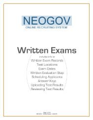 Tutorial â Written Exams