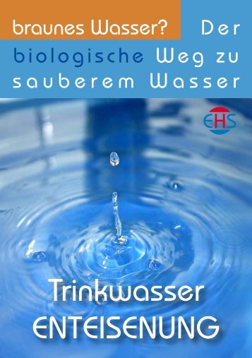 Trinkwasser ENTEISENUNG - Einfinger