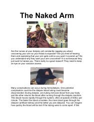 The Naked Arm - The Renal Network