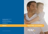 FEIBA Patient Information Booklet - Haemophilia Care