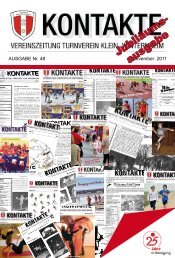 Vereinszeitung TV Klein-Winternheim Mai 2009