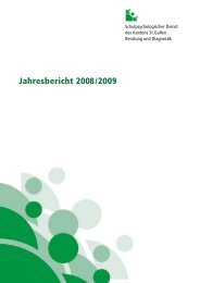 Jahresberichte SPD 2009 28 Seiten - Schulpsychologischer Dienst