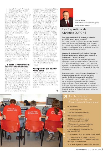 Dynamisme 215 - Union Wallonne des Entreprises