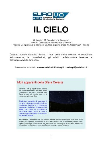 IL CIELO - INAF-OAT