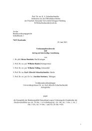 zur Verfassungsbeschwerde â PDF - Karl Albrecht Schachtschneider
