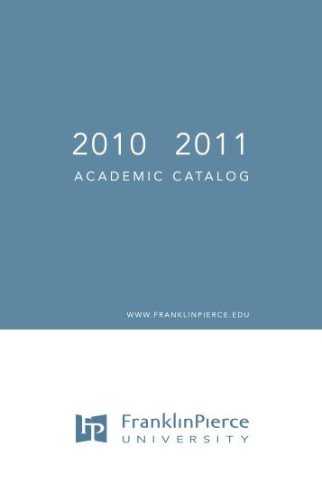 2010-2011 PDF - Franklin Pierce University