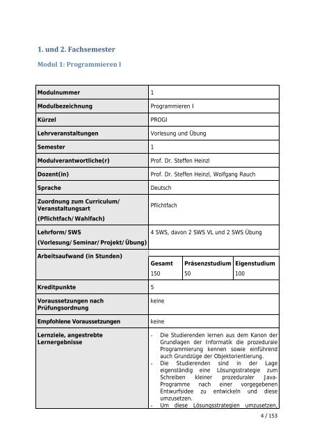 Wintersemester 2013/14 - Fakultät Informatik und Wirtschaftsinformatik