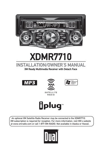 XDMR7710 - Dual Electronics
