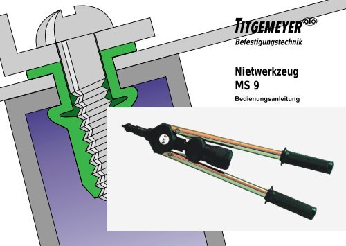 Nietwerkzeug MS 9 - Titgemeyer