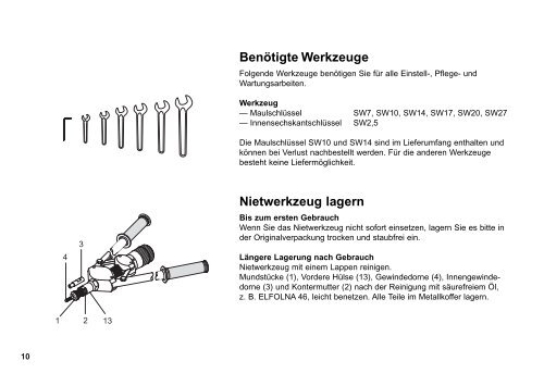 Nietwerkzeug MS 9 - Titgemeyer